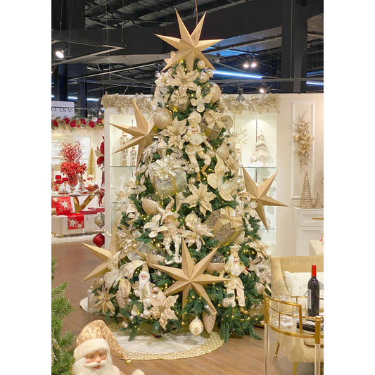 Estrella Decorativa Dorada