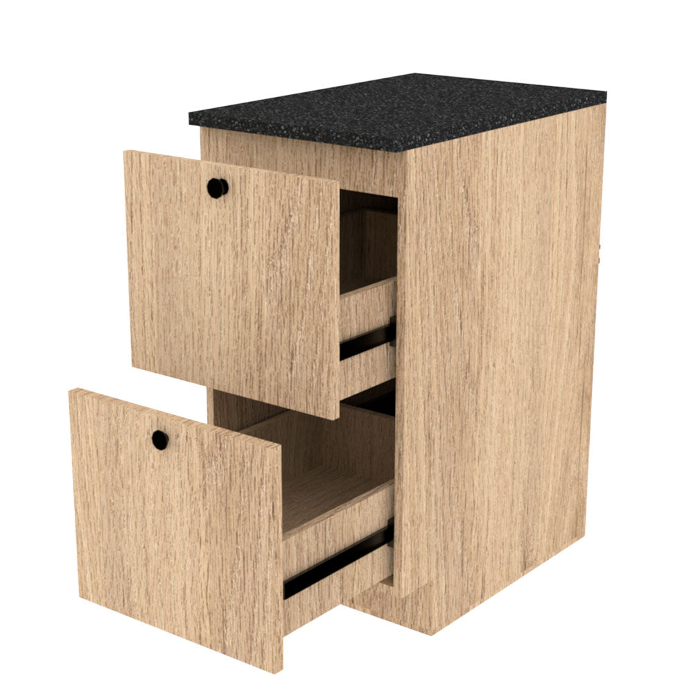 MODULO DE 2 GAVETAS