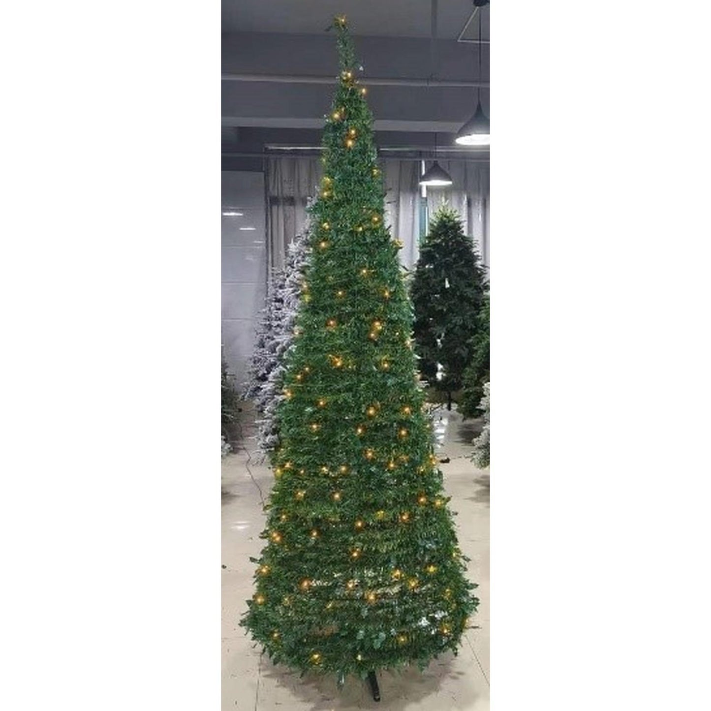 Árbol Verde Clásico 6 Pies con Luz