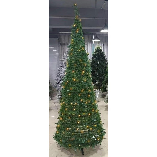 Árbol Verde Clásico 6 Pies con Luz
