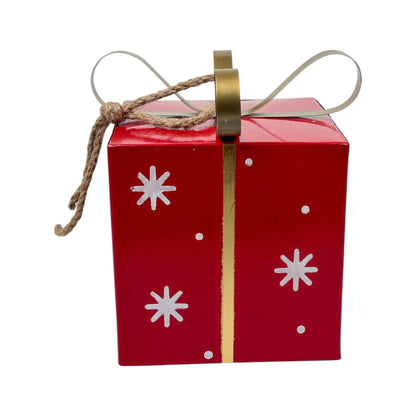 Conjunto de Caja de Regalo Decorativa Metálica