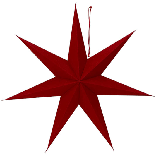 Estrella Decorativa Roja