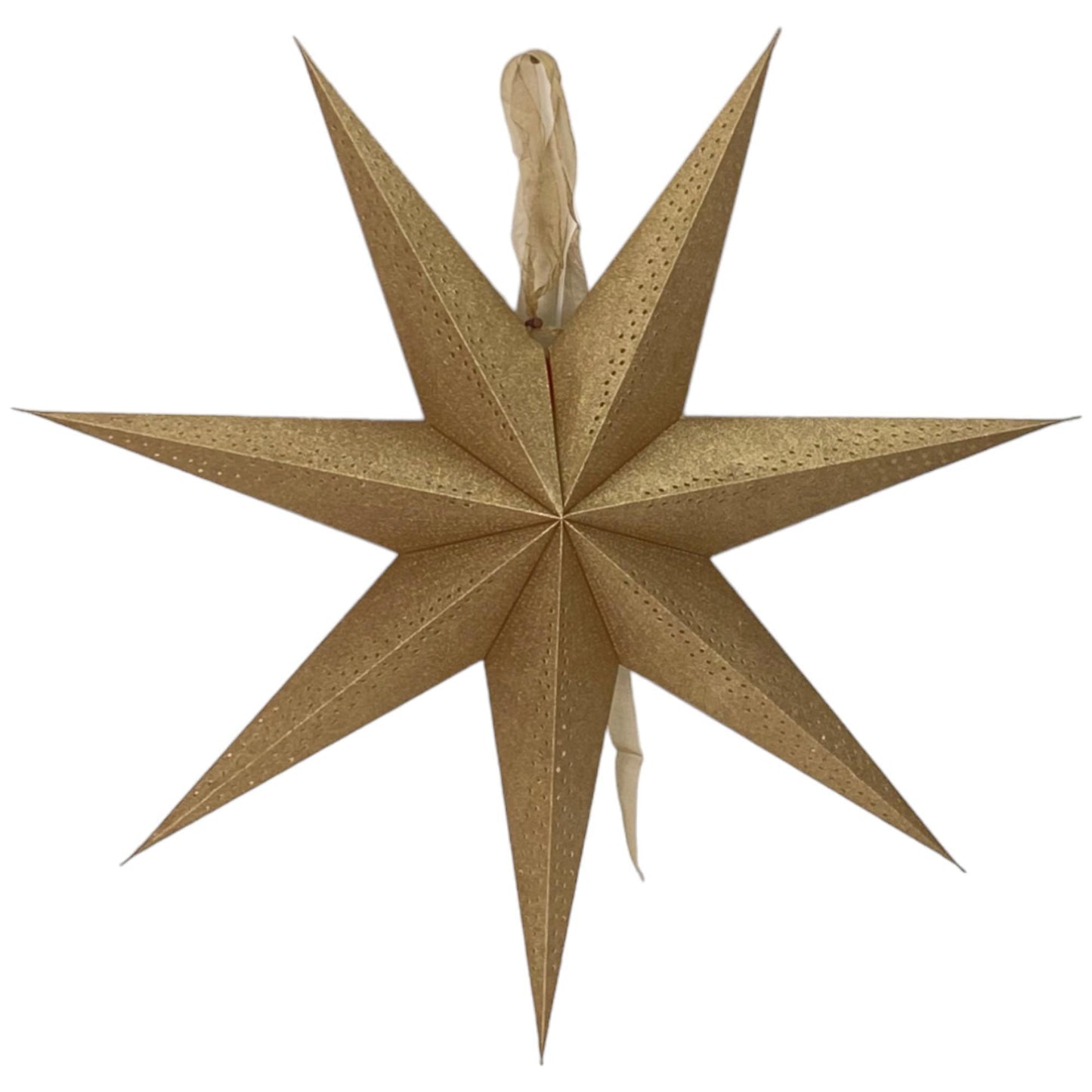 Estrella Decorativa Dorada