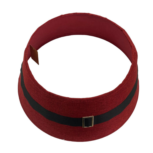 Base Decorativa Textil para Árbo l- Cinturon de santa