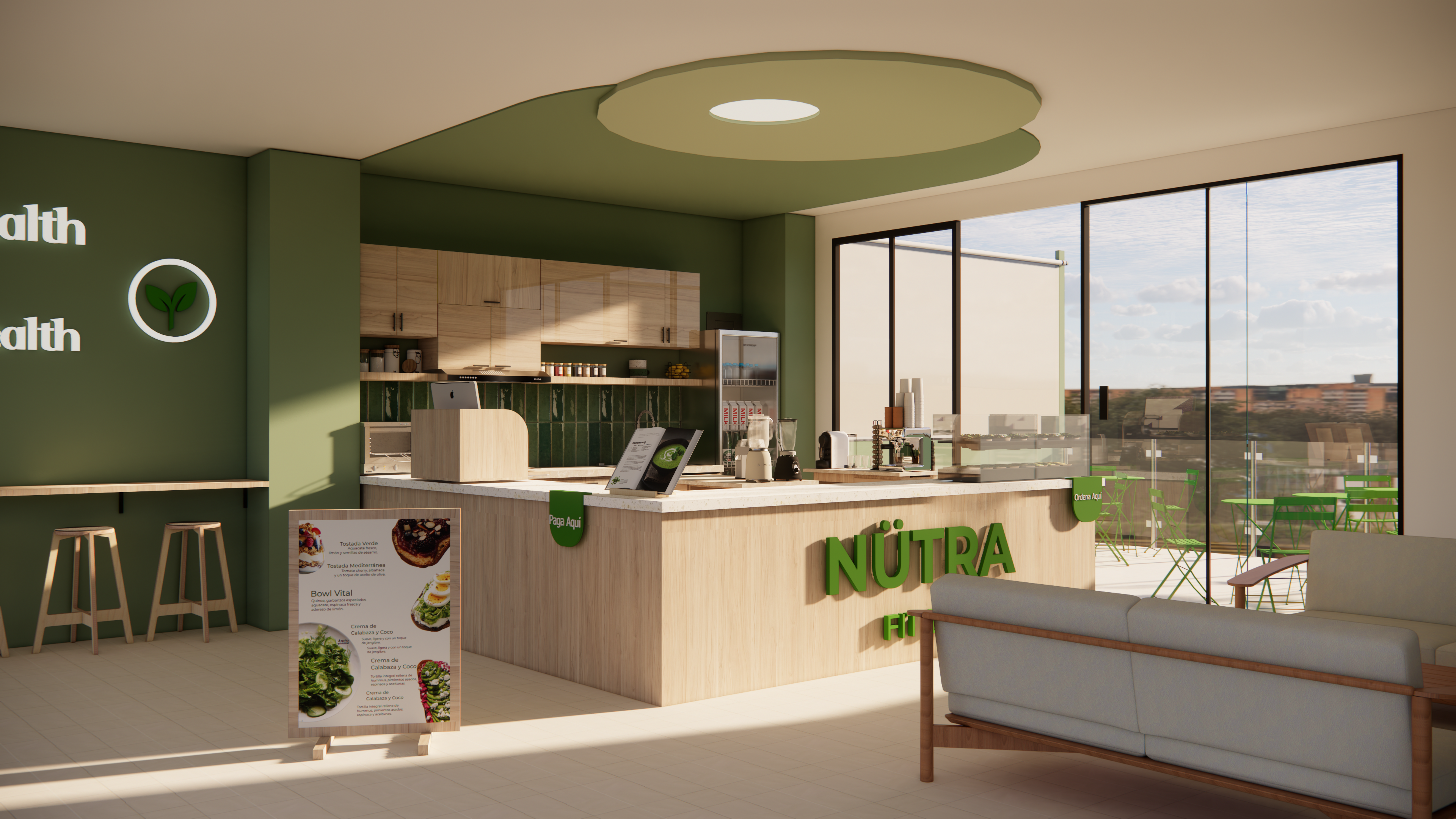 DISEÑO COMERCIAL| NUTRA FIT BAR