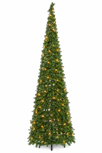 Árbol Verde Clásico 6 Pies con Luz
